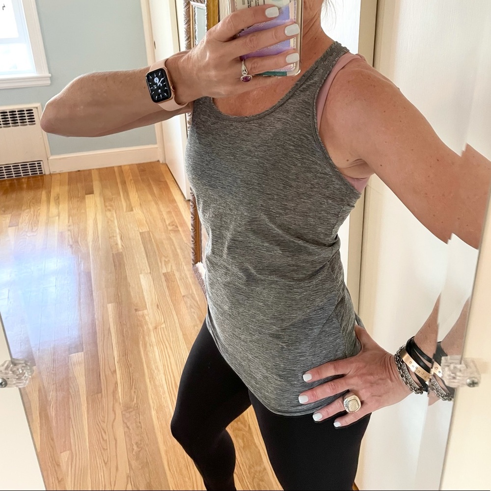 Head Grey Racerback Hi-Lo Tank Top - Picture 4 of 11